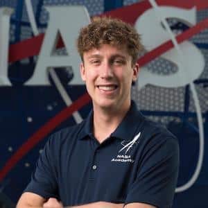 Photo of Tucker Friberg at NASA