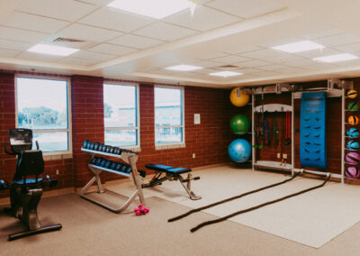 Ford dorm workout room