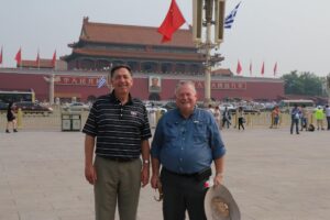 Joel and Mike Poe in China