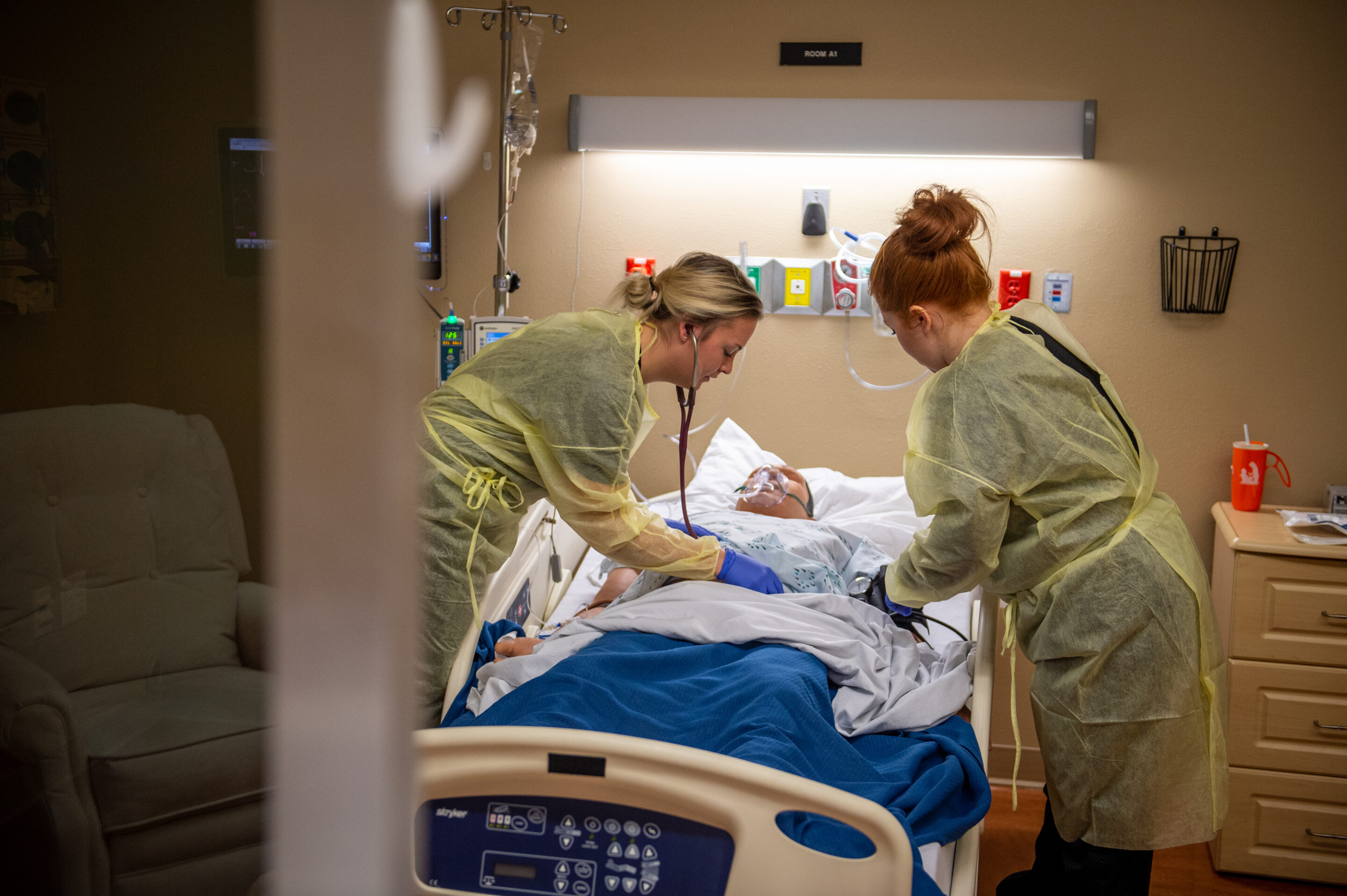 NNU's nursing science program takes off where community colleges and other BSN degree programs fall short, with an abundance of clinical hours in nursing profession training. 