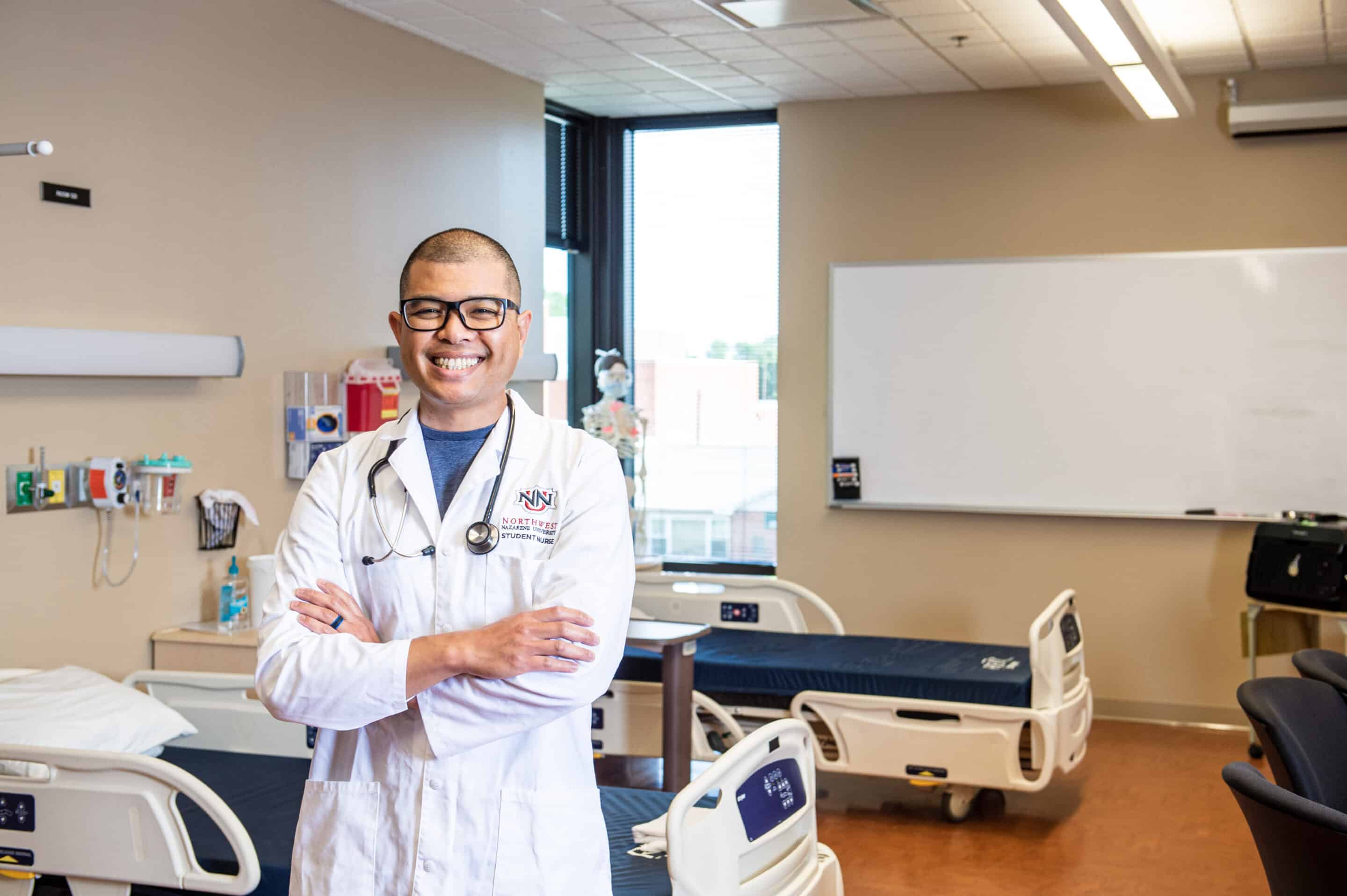 College Church spire and cross