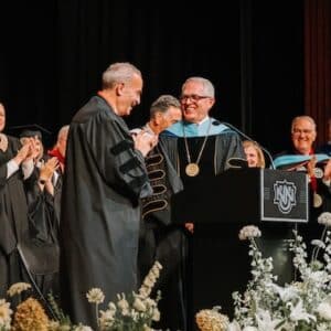 Dr. Mark DeMichael at the Presidential Inauguration