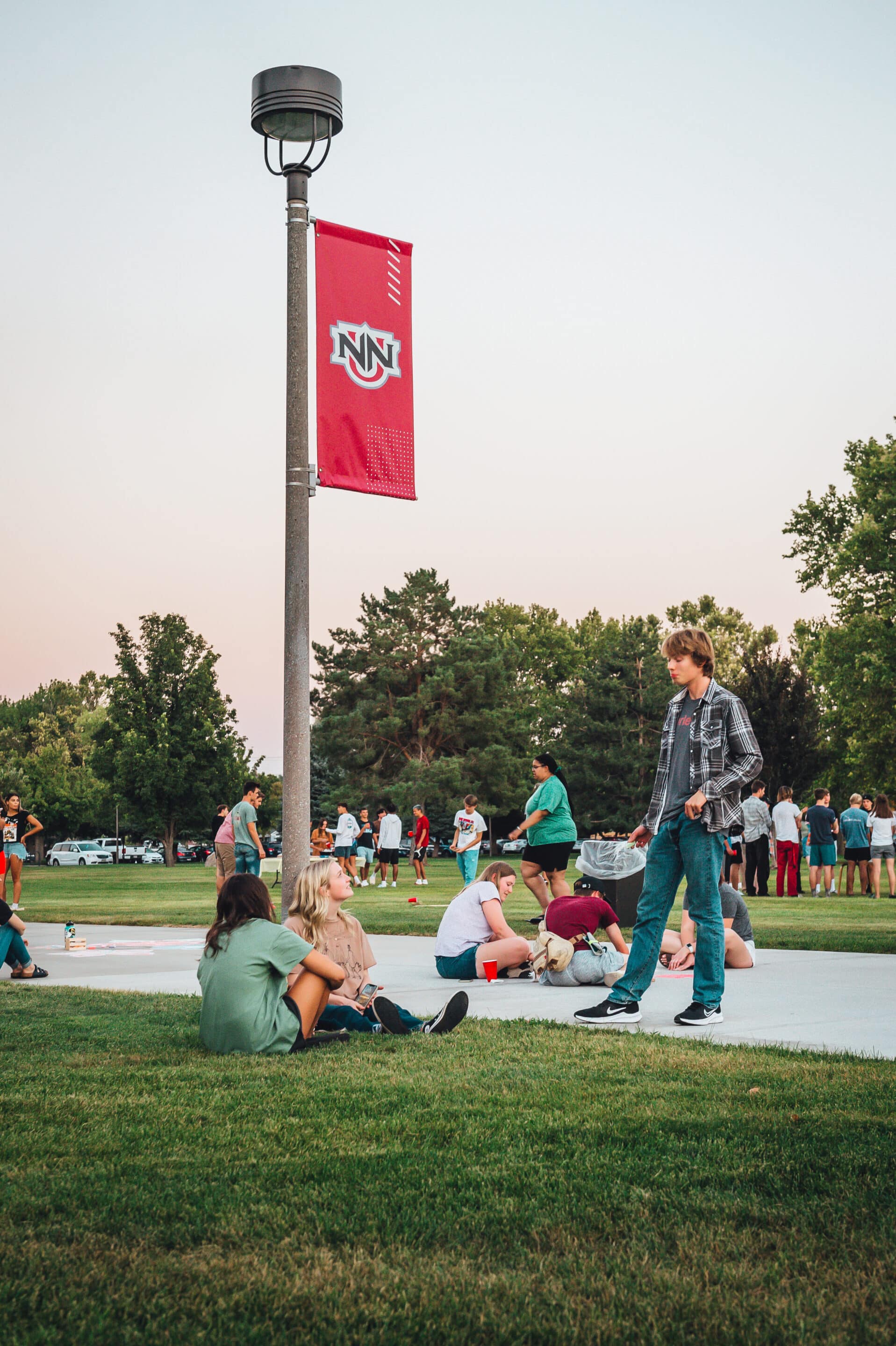Campus during Smoregasbord