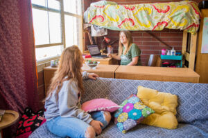 Womens dorm conversation