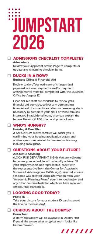 Jumpstart checklist 26 step 1
